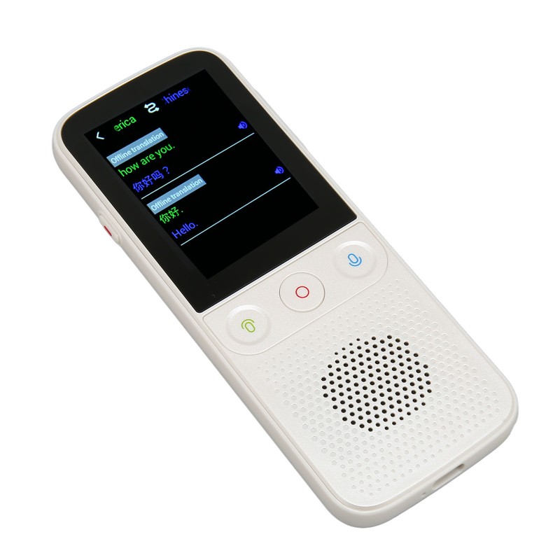 112 Languages Smart Voice Translator 2.4inch Touch Screen 1GB RAM
