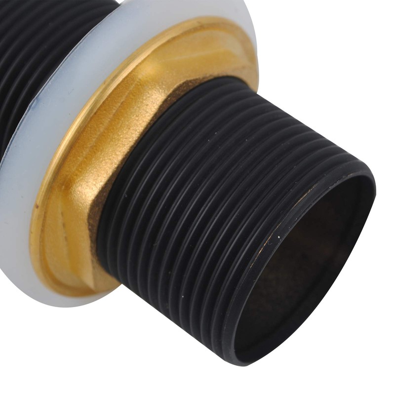 Brass Basin 32mm 40mm Pop Up Waste No Overflow Matt