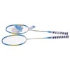 2 Player Badminton Racquets Set Lightweight Full Carbon Double Rackets