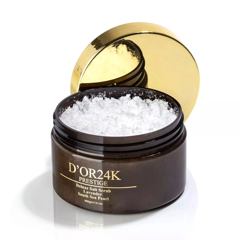 D'OR24K Calming Lavander Body Salt Scrub