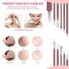 JPNK Blackhead Remover Tool Comedones Extractor Acne Removal Kit for