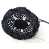 Adorable cream round muff “like grandma's time” by German Label