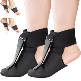 Plantar Fasciitis Relief Night Splint,Planters Facetious Brace Relief with Arch Support for Sleeping, Foot Drop ,Achilles Tendonitis ,Planters Facetious Relief Night Sling for Women & Men(Small）