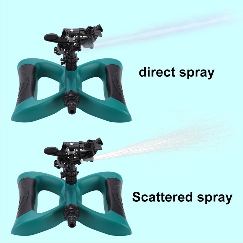 360° Fully Circle Rotating Watering Sprinkler Irrigation System Nozzle for