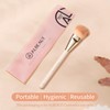 Liquid Blush Brush Angled for Cheek Makeup,Cream Foundation Contour Bronzer