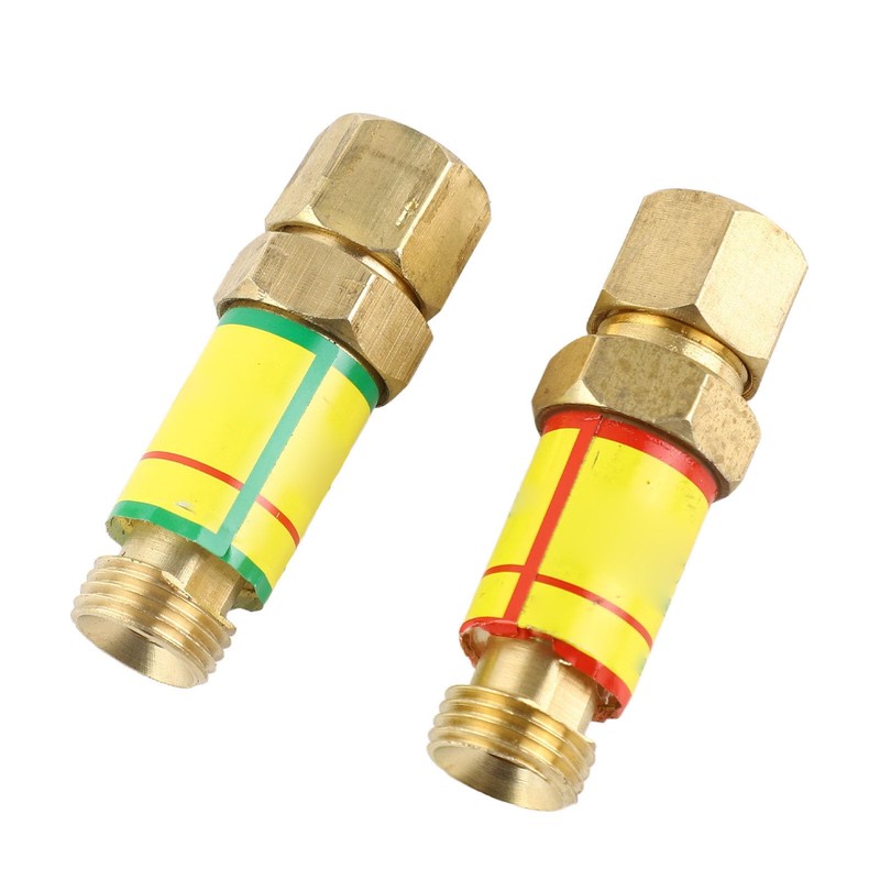 Flashback Arrestors,Oxygen Acetylene Flashback Arrestors Set,1 Pair Oxygen Acetylene Check