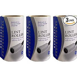 Evercare Extra Sticky Roller Refill, 180 Sheets, 60 Count (Pack of 3)