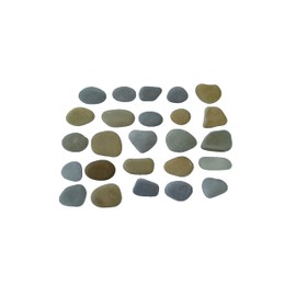 River Rocks for Painting – 25 Rocks, 2” - 4” Inch Flat Smooth Stones, 12-15 LB. of Craft Rocks for Rock Painting, Kindness Stones, Painting Rocks Supplies for Adults and Kids
