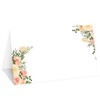 Yellow Roses Place Cards, Set of 25 Floral Tent Name