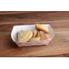 250ct Disposable Paper Food Tray (1/2 LB) - Red Check