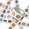 1000 Pieces Owl Sticker Roll for Kids, 10 Styles Cute