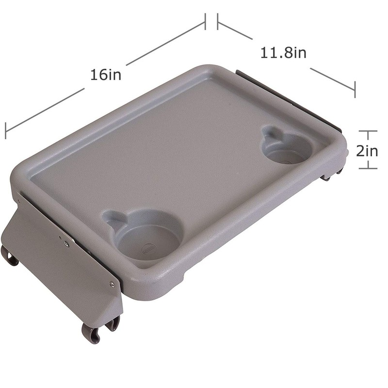 DMI Walker Tray, Rollator Tray, Mobility and Walker Accessory Tray