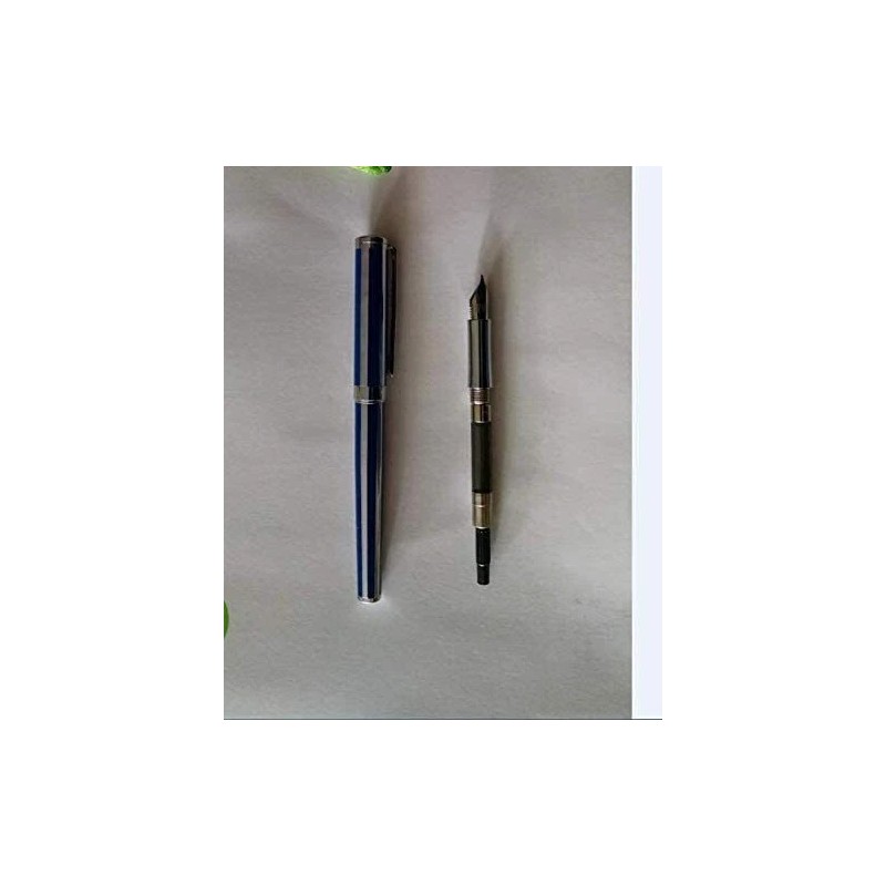 Sheaffer Intensity Ultramarine Striped FINE Point Fountain Pen 9230-0