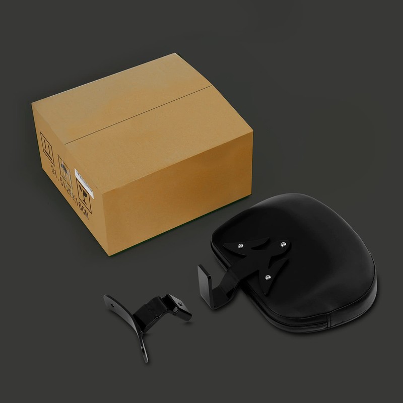XFMT Motorcycle Front Driver Rider Backrest Pad For Harley Touring