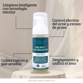 Espuma Micelar Azelaico y Gluconolactona