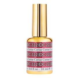 DND DC Mermaid Soak Off Gel Polish 222 Cerise 0.6oz