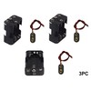 LAMPVPATH 3 Pcs 6 x 1.5V (9V) AA Battery Holder