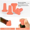 Shinemade Wine Stoppers,Set of 4 Silicone Corks - Uncork,Heavy-Duty for