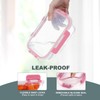 KOMUEE 10 Pack Glass Food Storage Containers, Meal Prep Containers