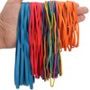 Rubber Bands Assorted Sizes Large 0.5lb Size117A #117B, 8in, 4-4/5"