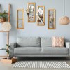 Chunful Pack Chicken Wire Wooden Frame Unfinished Wood Window Frame