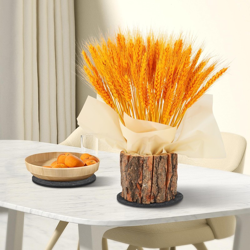 SOSMAR Pack of 8 Felt Coasters, Felt Underlay for Pots,