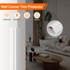 Elvone Wall Corner Protector Molding Trim, 1.6 in x 20