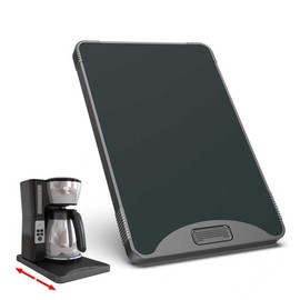 ARGOMAX Appliance Rolling Tray, Coffee Maker Slider, coffee pull out tray, sliding coffee maker tray, Suitable for coffee machines, air fryers and other appliances (10.3'' W × 15.3''D)