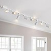 Hiiglxii 6-Light LED Track Lighting Kit with 6.6FT H Track