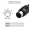 Cable Matters 2-Pack 5 Pin DIN MIDI Cable, 5 Pin