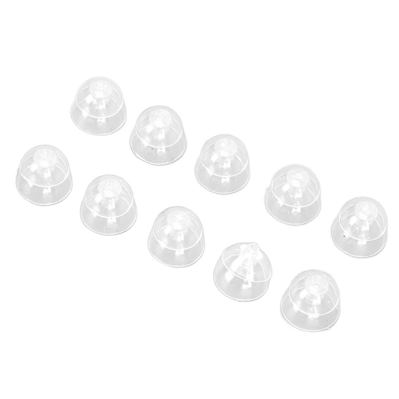 10Pcs Sound Amplifier Tips Silicone Anti Static Noise Reduction Double