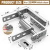 Heavy Duty Cafe Door Hinges 304 Stainless Steel,Saloon Door Hinges