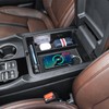EDBETOS 2PCS Center Console Organizer & Armrest Hidden Storage Box