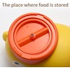 2-in-1 Interactive Pet Feeder, Dog Slow Feeder Puzzle Toy, Durable