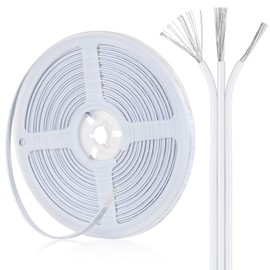 RGBZONE 32.8FT/10M 20AWG 3-Pin Wire Tinned Copper Stranded Insulated Low Voltage Cable for LED Lights Lamps Lighting Automotive