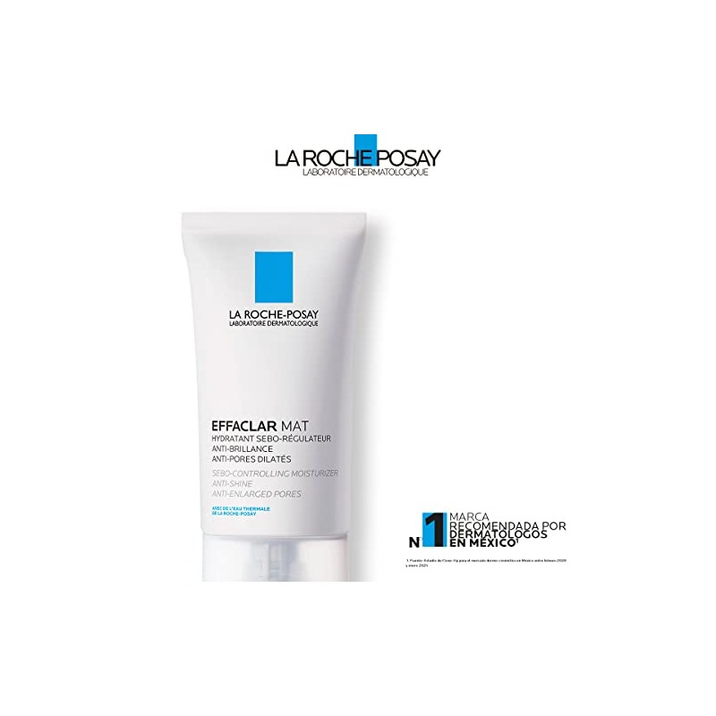 Roche Posay Effaclar Mat Crema Facial Matificante Piel Grasa Hidrata