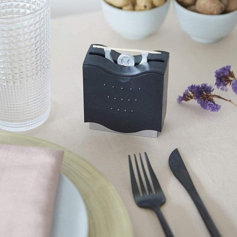 ANCLLO Toothpick Holder, Toothpick Dispenser, Suitable Length 6.5 cm Toothpicks,