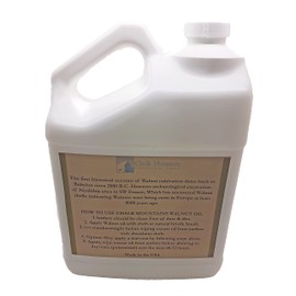 Chalk Mountain Brushes Walnut Oil Food Safe Finisher. Great for Wooden Utensils. Preserve and Beautify Unfinished Wood. (Gallon)