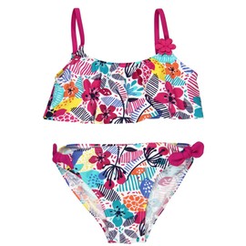Bóboli Mädchen floral for Girl Bikini-Set, Mehrfarbig (Print 9380), 92 (Herstellergröße: 2)