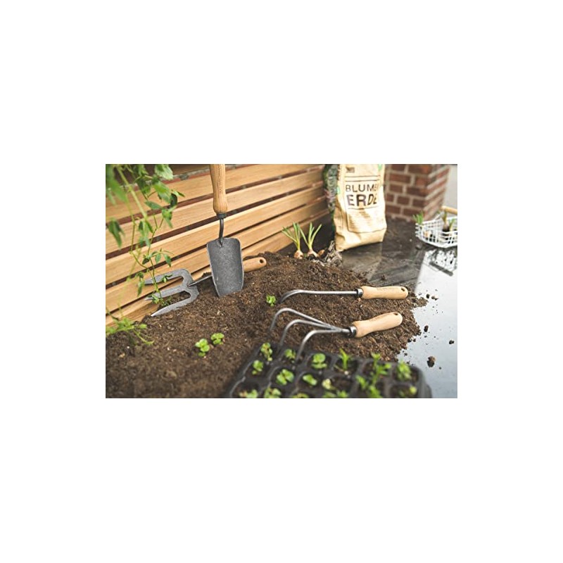 Kai Wiechmann Teak Planter Trowel Universal Forged Teak Handle Premium
