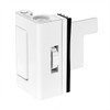 2 Set White Adjustable Portable Door Lock,Security Door Reinforcement Lock
