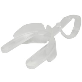 Ultra-Guard All Sport Mouthguard with Professional Quality Helmet Strap; Specially Designed for Athletes with Braces of All Contact Sports. Double Protection for Both Upper and Lower Teeth (Clear)