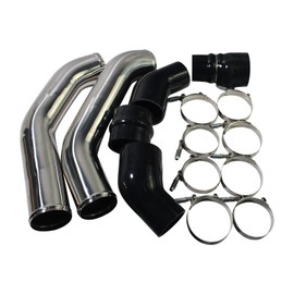 BST BSSP Stainless Steel Intercooler Pipe Kit & Boots Compatible with 2013-2018 Dodge Ram 2500/3500 6.7l Cummins Diesel Trucks Driver & Passenger Sideing & Piping Kits
