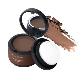 Hair Root Touch Up Powder, Instant Hairline Powder for Thin Hair Loss Cover Up, Waterproof Sweatproof Formula Full Coverage Concealer for Instant Results Hair Products for Women Men (Dark Brown)