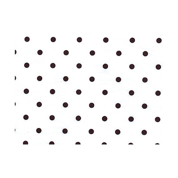 Pack Of 120, Black Dots On White Recycled Tissue 20"