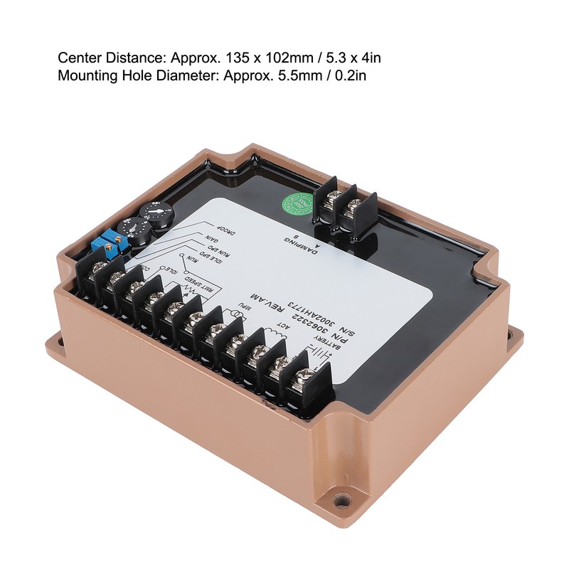 Electronic Governor Diesel Generators Engine Speed Control Regulator Unit 3062322