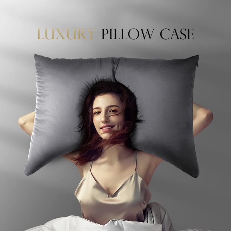 Cooling Side Sleeper Pillow Cases - Curved Rayon Derived from
