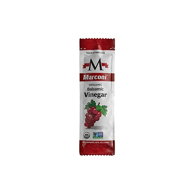 Marconi Organic Balsamic Vinegar - packet (Case of 100)