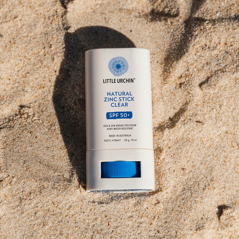 Little Urchin Natural Zinc Stick SPF 50+ - Clear, 20g