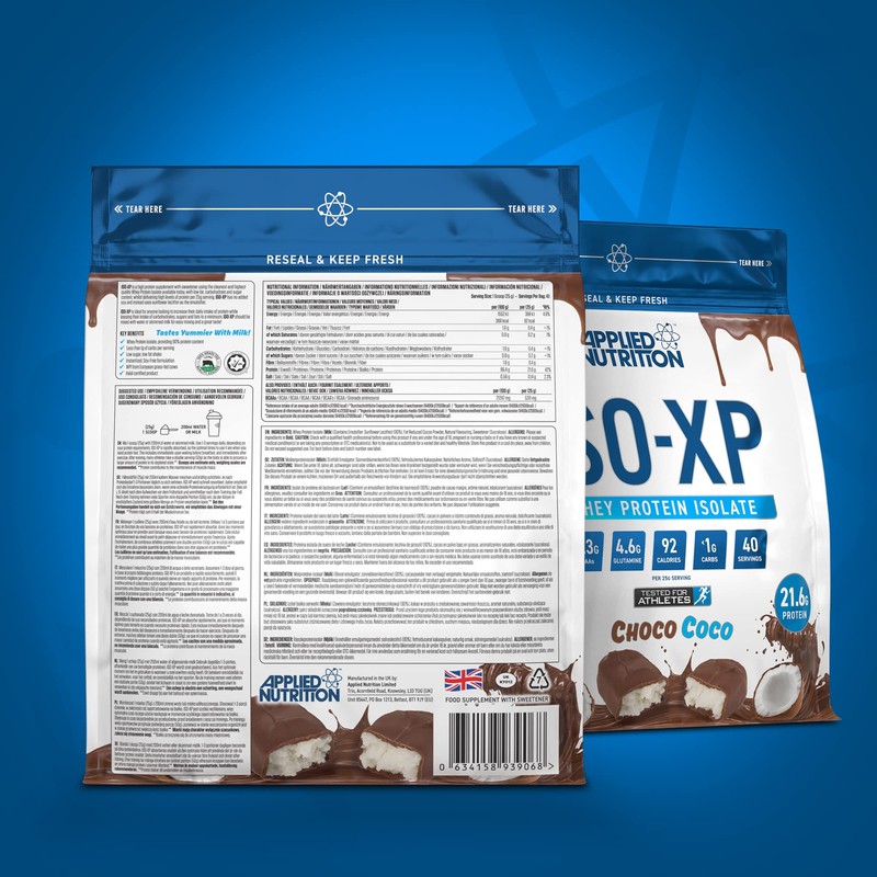 Applied Nutrition ISO XP Whey Isolate - Whey Protein Isolate
